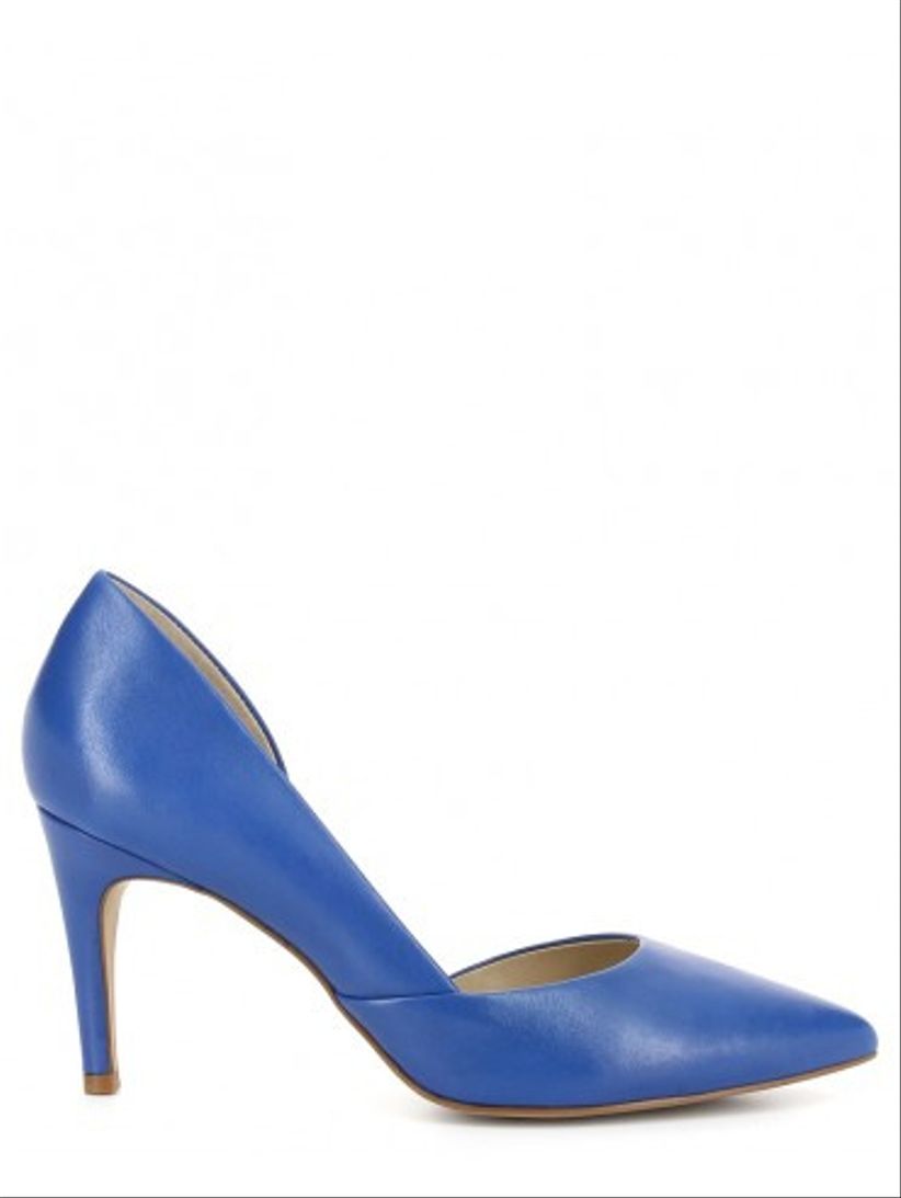chaussures bleues mariage