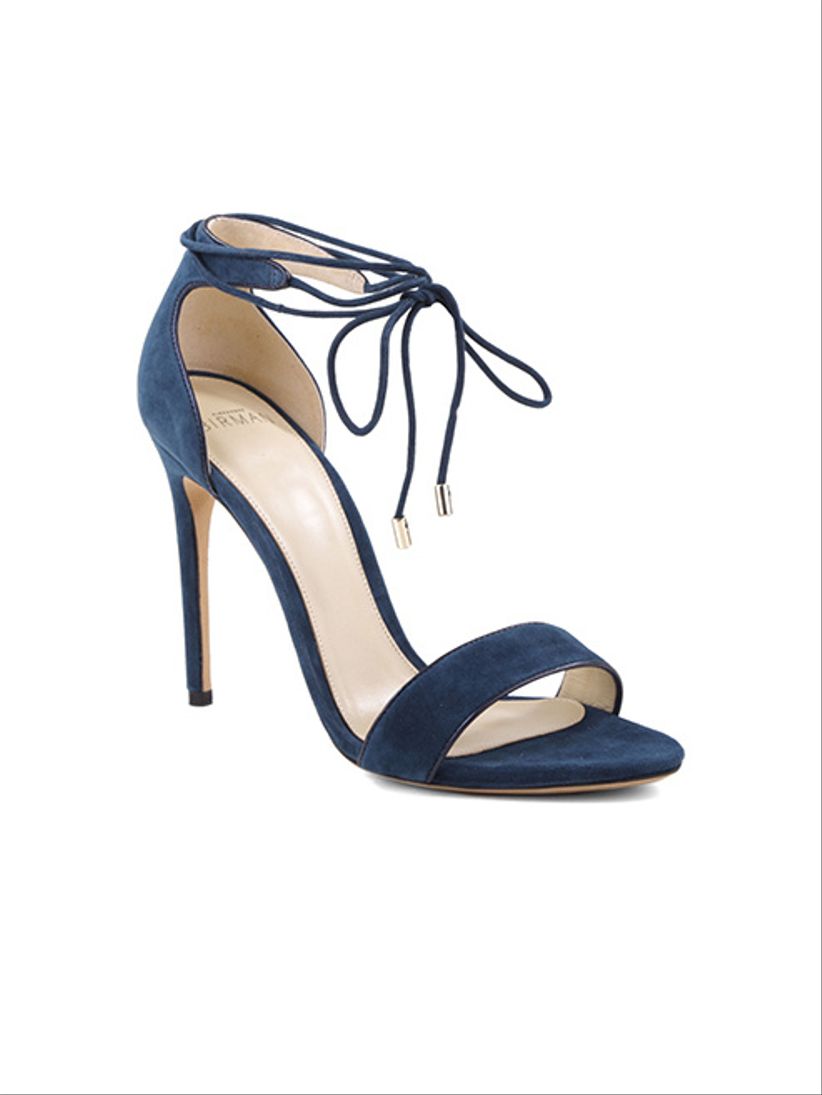 chaussures bleues mariage