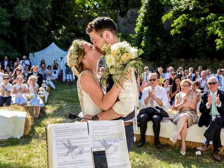 Échange de vœux de mariage traditionnel