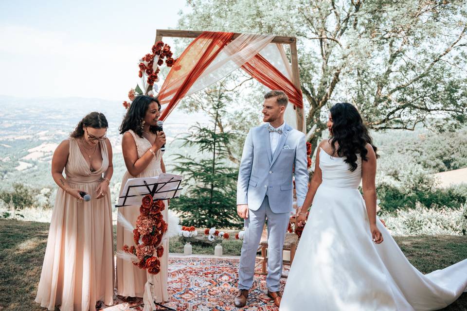 Le mariage de Romain et Santhini