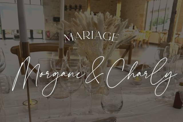 Le mariage de Morgane et Charly 1