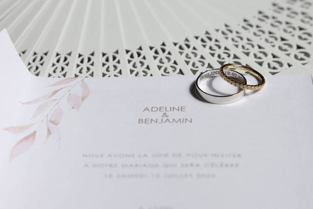 Le mariage de Adeline et Benjamin 1