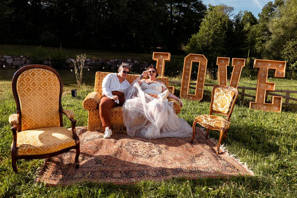 Le mariage de Marie et Justine