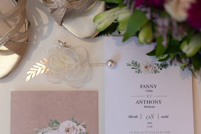 Le mariage de Fanny et Anthony 1