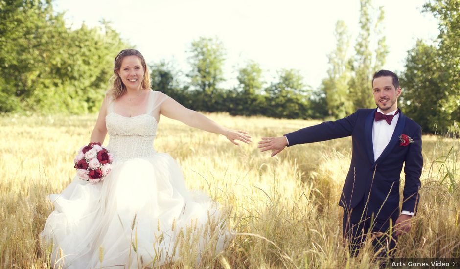 Le mariage de Thomas et Julie à Barcelonne, Drôme