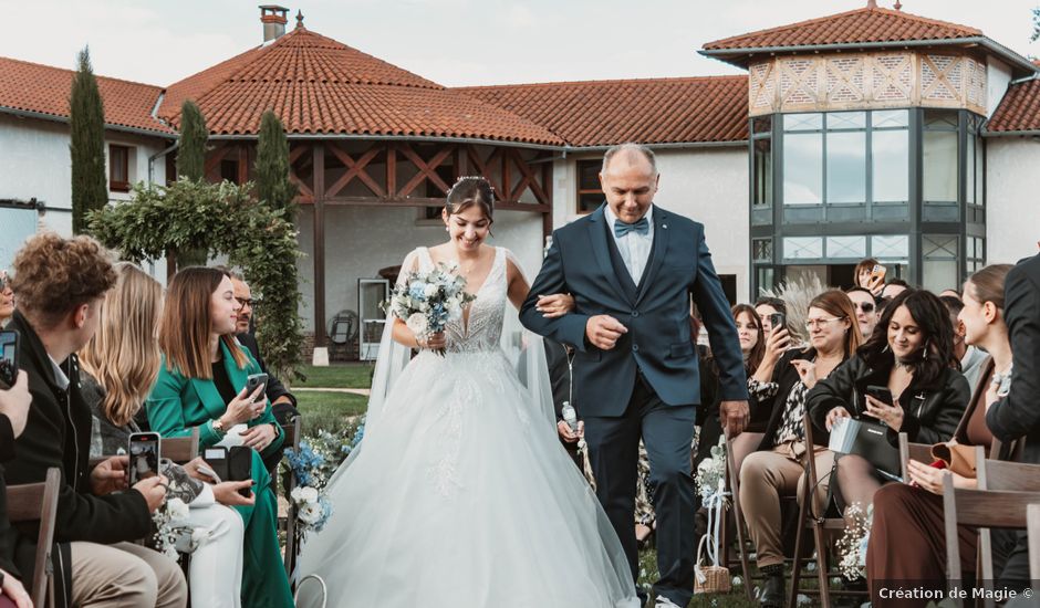 Le mariage de Léo et Laura à Marlieux, Ain