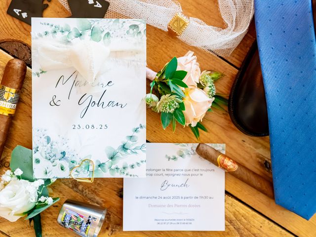 Le mariage de Yohan et Marine à Ternand, Rhône 1