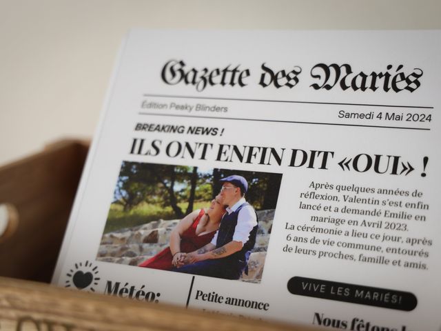 Le mariage de Valentin et Emilie à Saint-Romain-de-Lerps, Ardèche 5