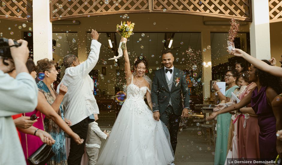 Le mariage de William et Emilie à La Possession, La Réunion