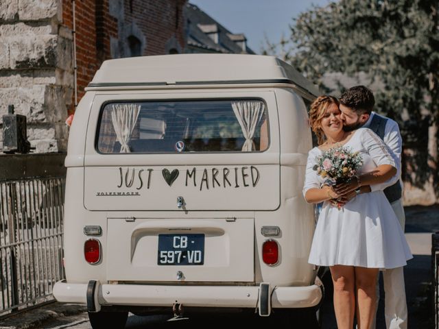 Le mariage de Sébastien et Marie à Maroilles, Nord 68