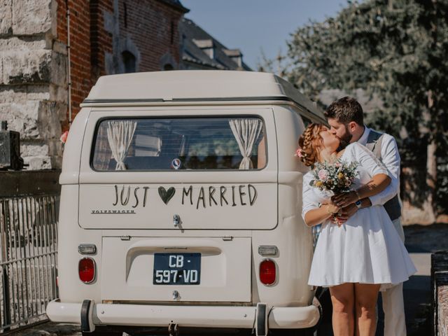 Le mariage de Sébastien et Marie à Maroilles, Nord 69