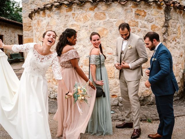 Le mariage de David et Lucie à Montgaillard, Ariège 69