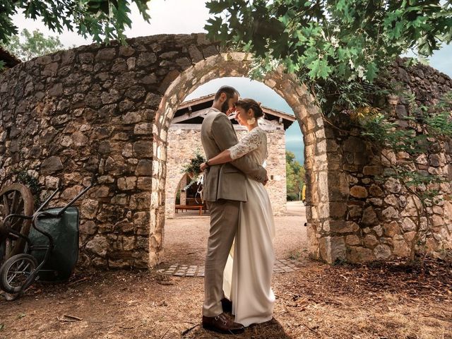 Le mariage de David et Lucie à Montgaillard, Ariège 86