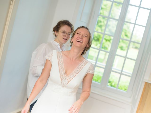 Le mariage de Yann et Bénédicte à Saint-Pierre-des-Landes, Mayenne 1