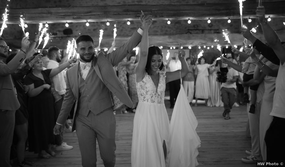 Le mariage de Quentin et Rosa à Saint-Sulpice-le-Guérétois, Creuse