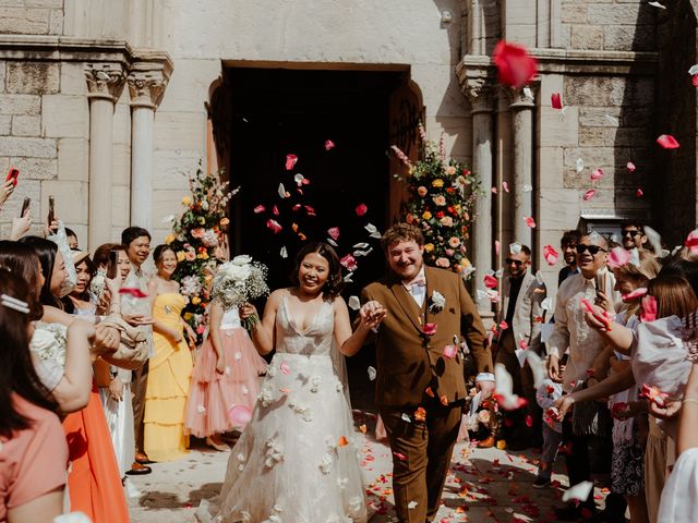 Le mariage de Christine et Valentin à Lantignié, Rhône 8