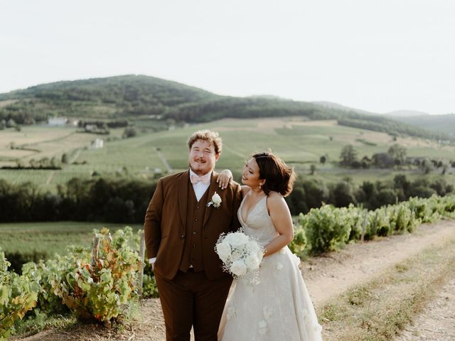 Le mariage de Christine et Valentin à Lantignié, Rhône 16