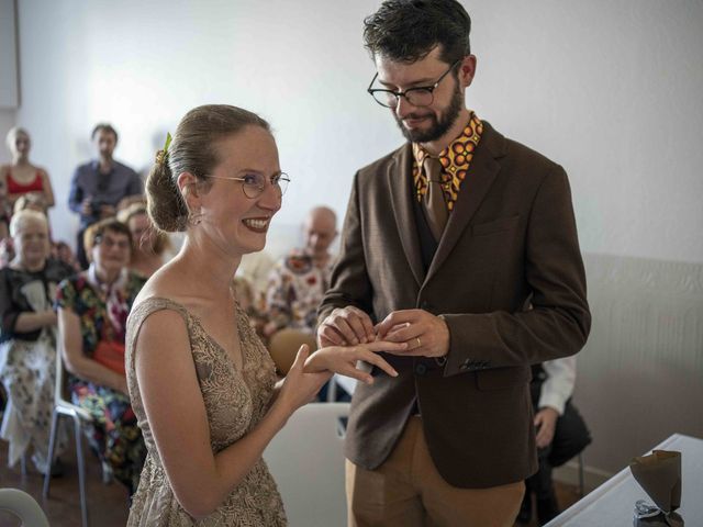 Le mariage de Violette et Théodore à Marigné-Laillé, Sarthe 7