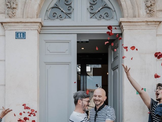 Le mariage de Cédric et Franck à Lussan, Gard 19