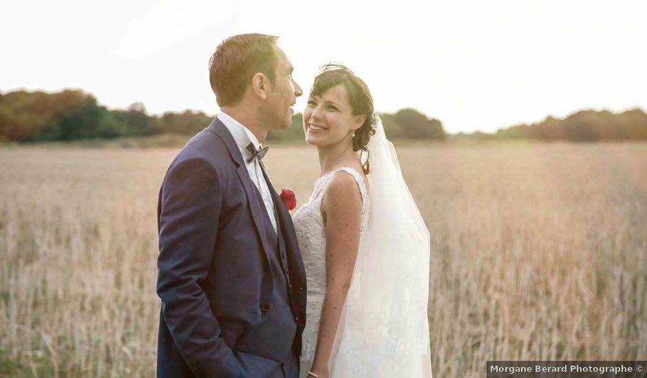Le mariage de David et Marie à Hanches, Eure-et-Loir