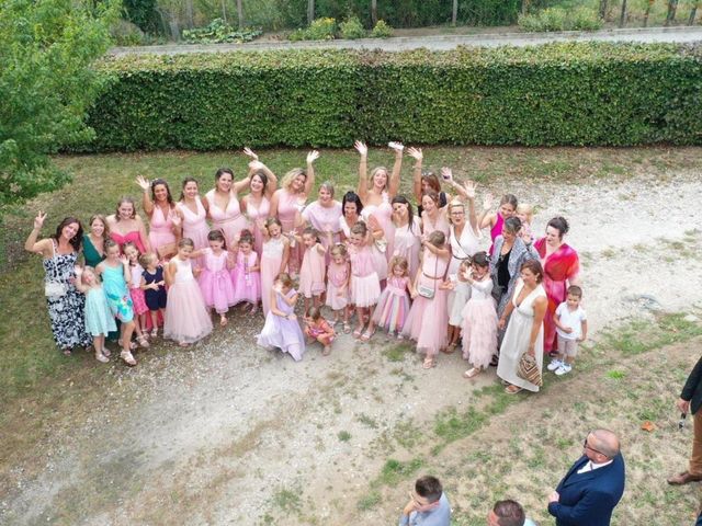 Le mariage de Cédric  et Elodie à Beynac, Haute-Vienne 1