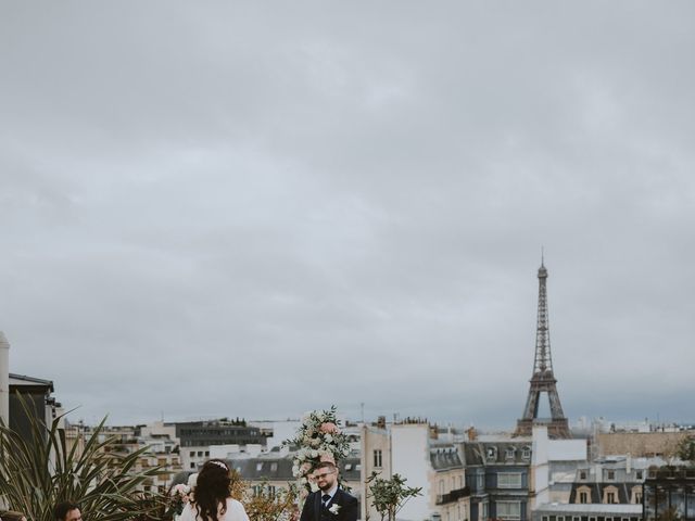 Le mariage de Liviu et Gratiana à Paris, Paris 19