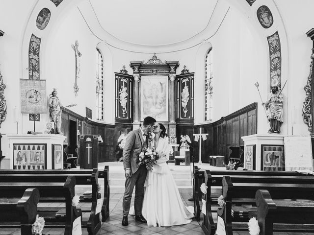 Le mariage de Sandro et Elsa à Hausgauen, Haut Rhin 20