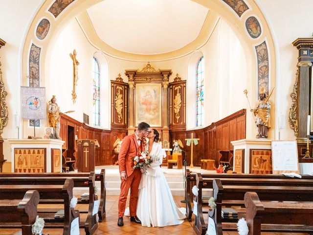 Le mariage de Sandro et Elsa à Hausgauen, Haut Rhin 41