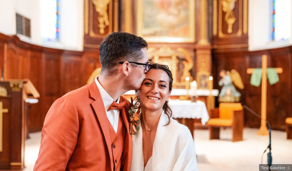 Le mariage de Sandro et Elsa à Hausgauen, Haut Rhin