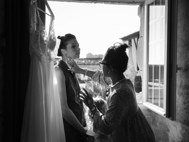 Le mariage de Peter et Solenne à Jurignac, Charente 4