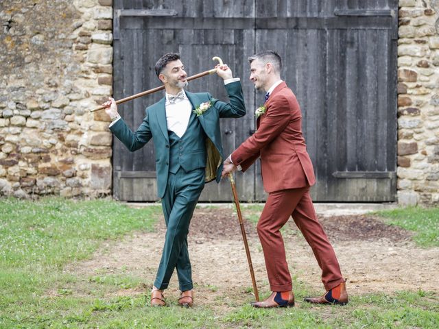 Le mariage de Frédéric et David à Avessé, Sarthe 12