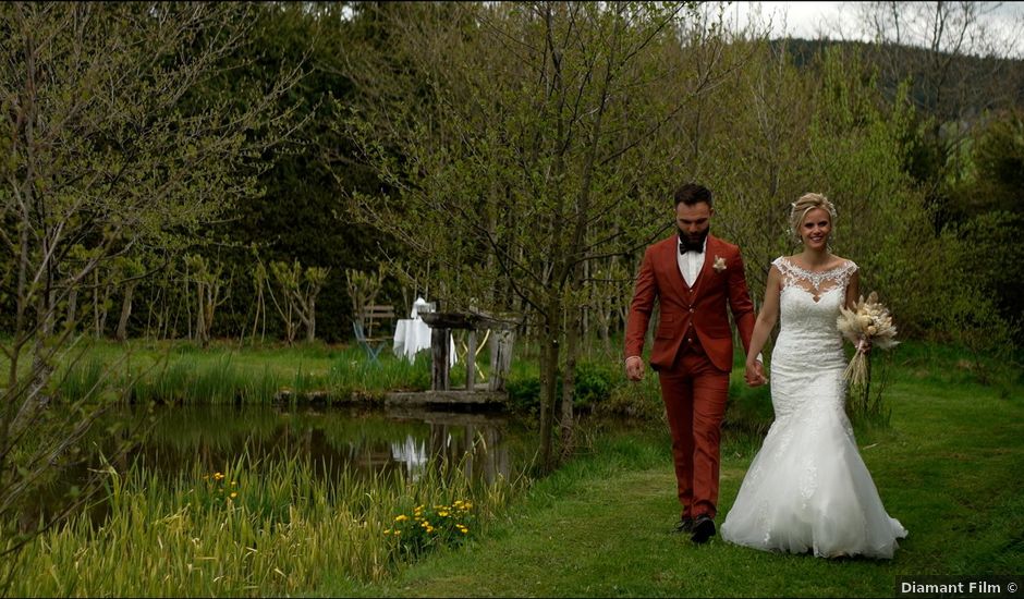 Le mariage de Jordan et Marlène à Riotord, Haute-Loire