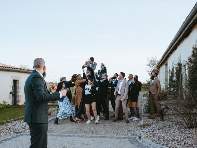 Le mariage de Thibault et Amélie à Aillas, Gironde 9