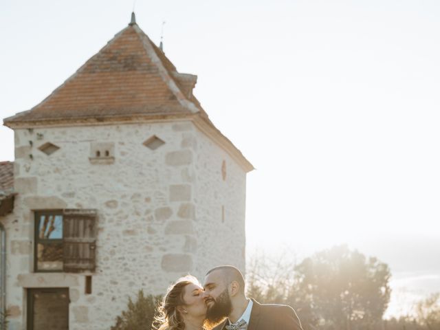 Le mariage de Thibault et Amélie à Aillas, Gironde 13