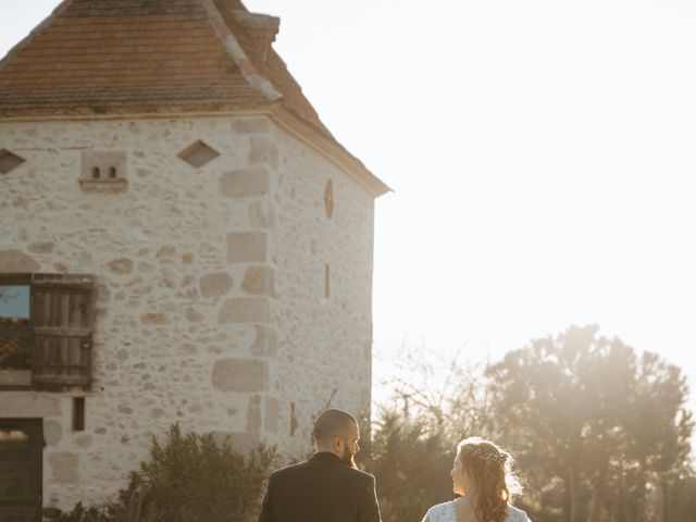 Le mariage de Thibault et Amélie à Aillas, Gironde 17