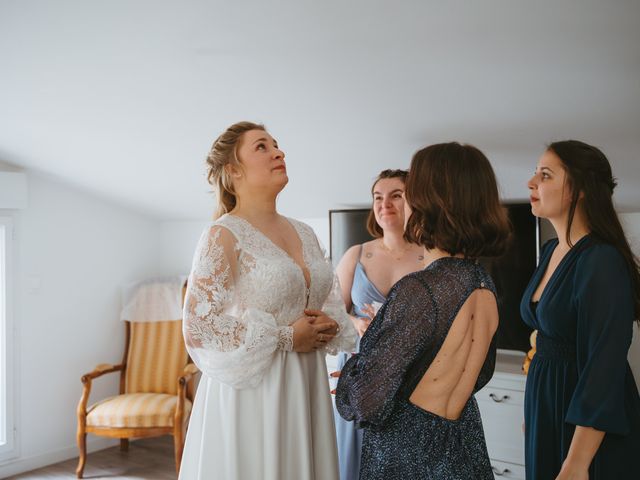 Le mariage de Thibault et Amélie à Aillas, Gironde 21