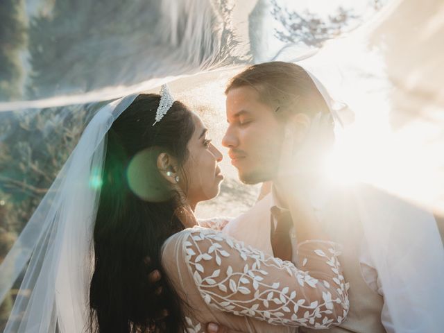 Le mariage de Saskia et Matthiew à Puycelci, Tarn 1