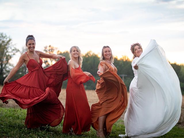 Le mariage de Alexandre et Fleur  à La Réole, Gironde 1