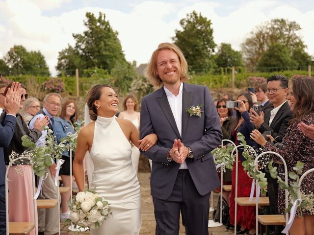 Le mariage de Pierrick et Evelyn à Ravenoville, Manche 91