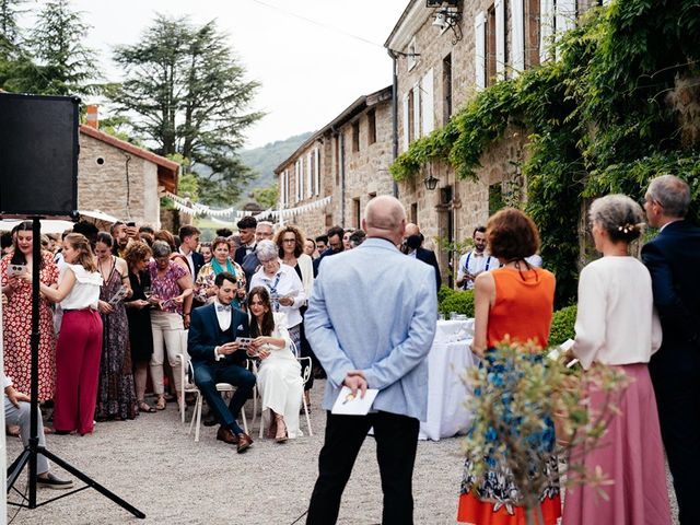 Le mariage de Quentin et Manon à Satillieu, Ardèche 44