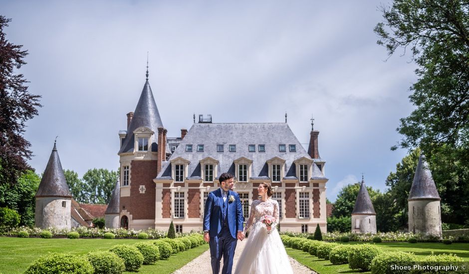 Le mariage de Florian et Florianne à Aulnoy, Seine-et-Marne