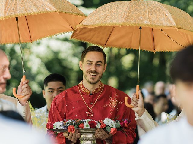 Le mariage de Gauthier et Monica à Saint-Valérien, Yonne 11