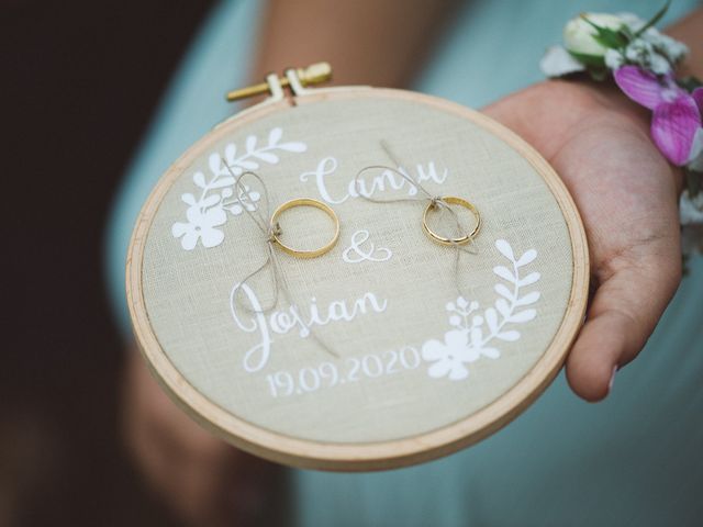 Le mariage de Josian et Cansu à Oberhaslach, Bas Rhin 12