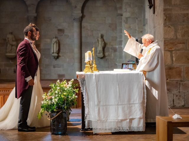 Le mariage de Elias et Lucile à La Souterraine, Creuse 1