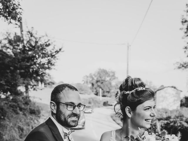 Le mariage de Elias et Lucile à La Souterraine, Creuse 63