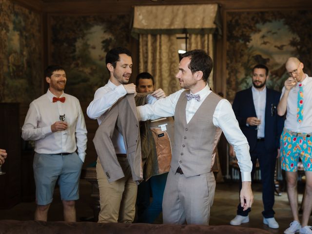 Le mariage de Matthieu et Lucie à Fleurie, Rhône 12