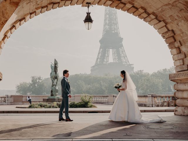 Le mariage de Etienne et Lixiang à Paris, Paris 6