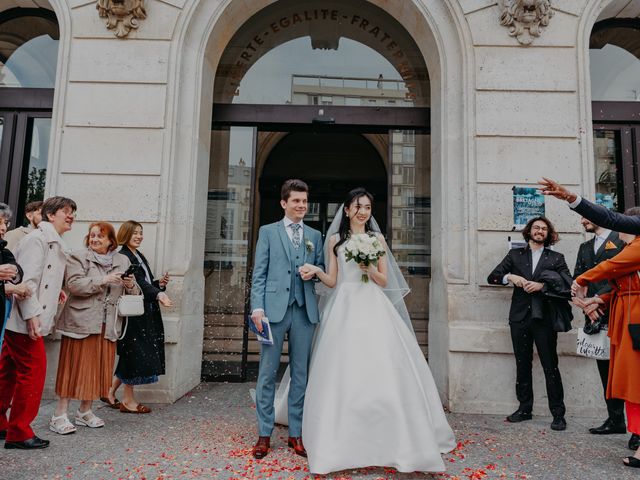 Le mariage de Etienne et Lixiang à Paris, Paris 19