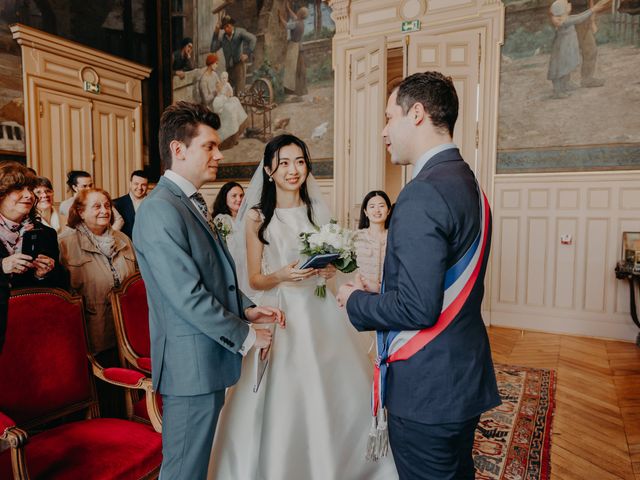 Le mariage de Etienne et Lixiang à Paris, Paris 21