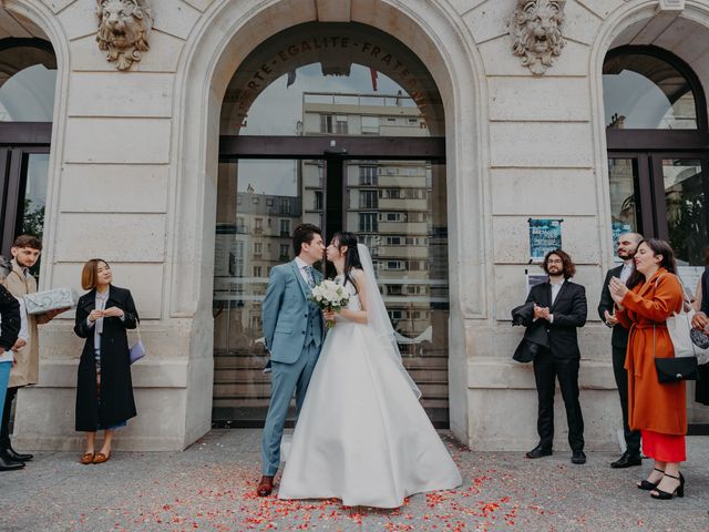 Le mariage de Etienne et Lixiang à Paris, Paris 24